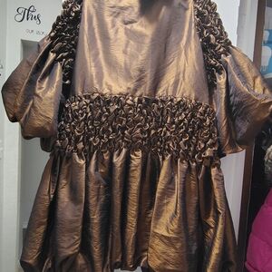 Elegant Brown Women's Jacket